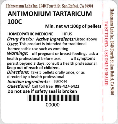 Antimonium Tartaricum 100C 100g.jpg Antimonium Tartaricum 100C 100g - Antimonium Tartaricum 100C 100g